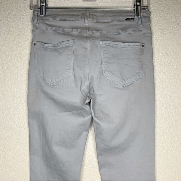 Zara Z1975 Denim Gray Skinny Jeans, Size 6 - Picture 8 of 12